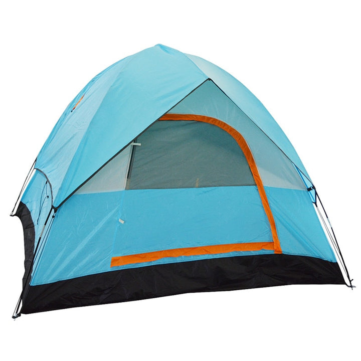 3-4 Person Windbreak Beach Tent Dual Layer Waterproof Anti UV 4 Season Tent - BeachStore