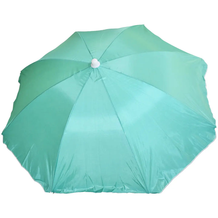 6 Ft. Classic Oxford Silverlined Beach Umbrella w/ anchor - Solids BeachStore Beach Gear > Beach Umbrellas > 6-7 ft Beach Umbrellas