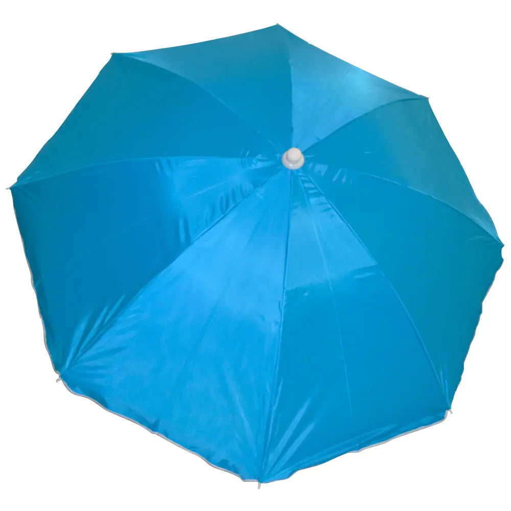 6 Ft. Classic Oxford Silverlined Beach Umbrella w/ anchor - Solids BeachStore Beach Gear > Beach Umbrellas > 6-7 ft Beach Umbrellas