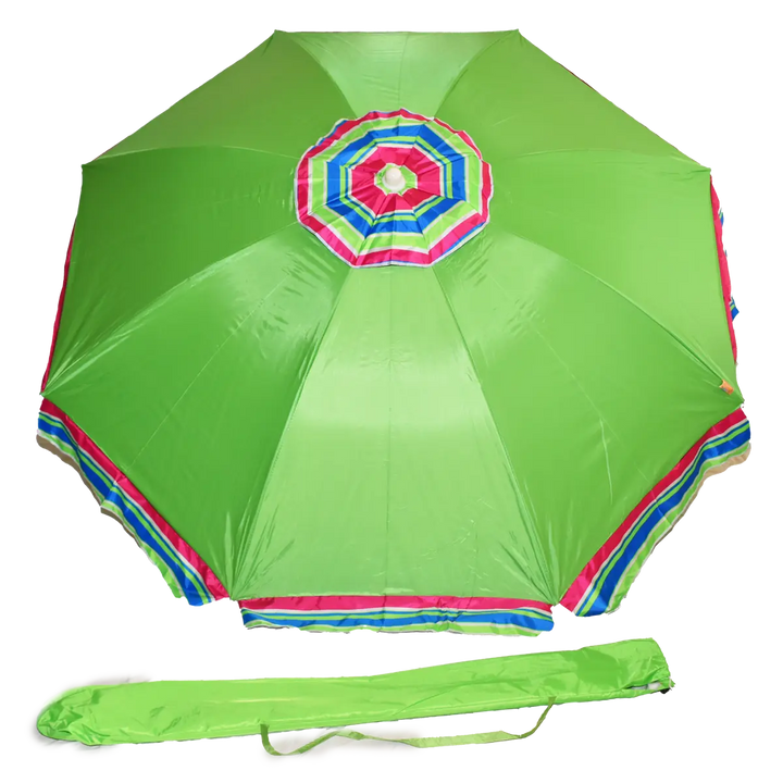7' Vented Fiberglass LightWeigh Beach Umbrella /w matching carry bag BeachStore Beach Gear > Beach Umbrellas > Vented Beach Umbrellas