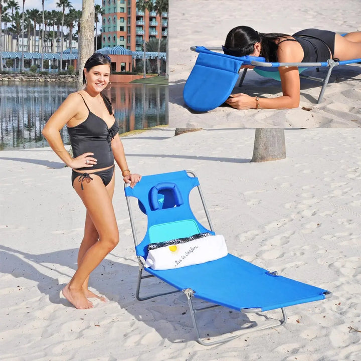Ostrich Face-Down Ladies Comfort Beach Lounger BeachStore Beach Gear > Beach Chairs > Beach Loungers