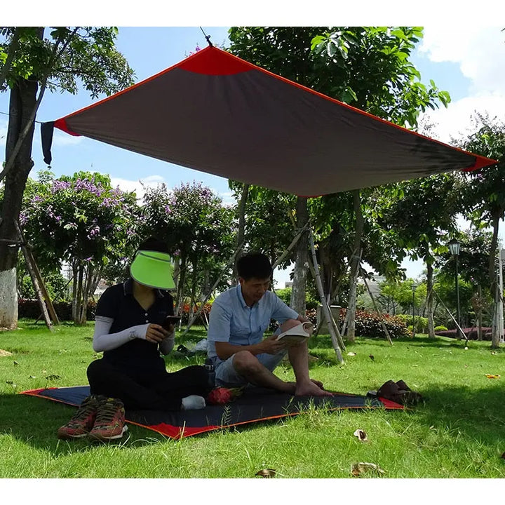Outdoor Camping Mat Portable Mini Pocket Beach Garden Pad Ultralight Tent Footprint Blanket Waterproof Picnic Ground Sheet BeachStore 