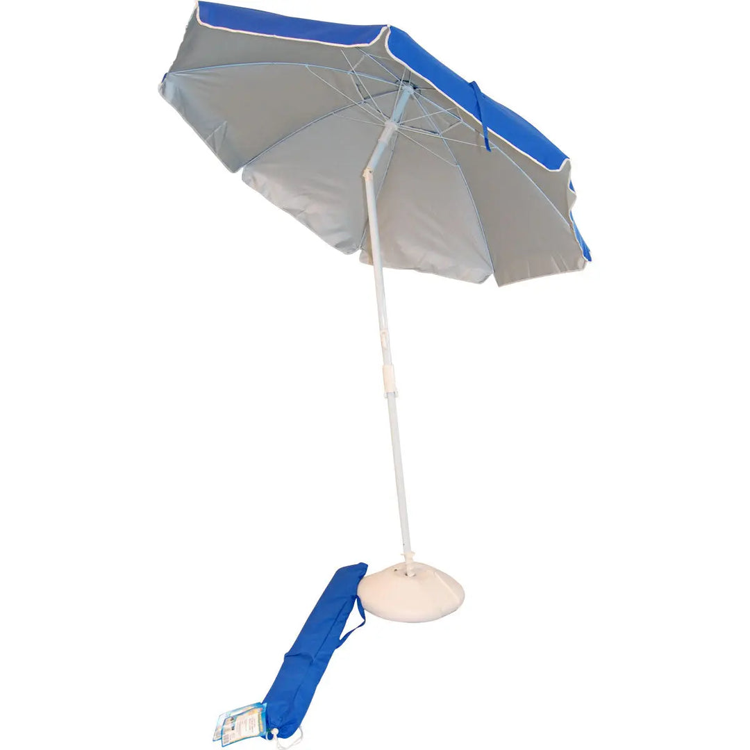 RIO 6.5' Sun Blocking Vented Beach Umbrella w/ Sand Anchor BeachStore Beach Gear > Beach Umbrellas > Vented Beach Umbrellas