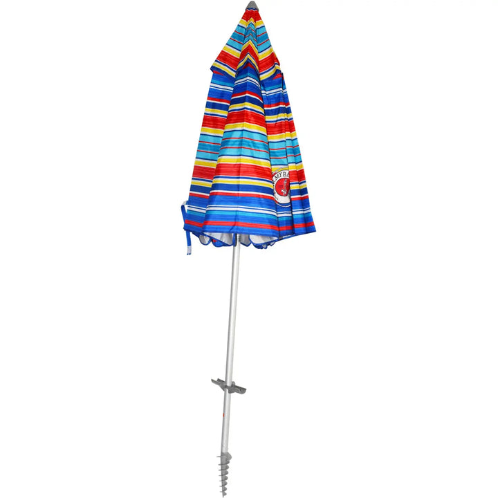 Tommy Bahama 7ft. Vented Fiberglass Beach Umbrella w/ built in Sand Anchor - Sunny Anchor BeachStore Beach Gear > Beach Umbrellas > Fiberglass Umbrellas