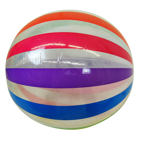 Jumbo 42" Inflatable Beachball - Rainbow Stripes BeachStore Beach Gear > Beach for Kids > Kids Beach Toys