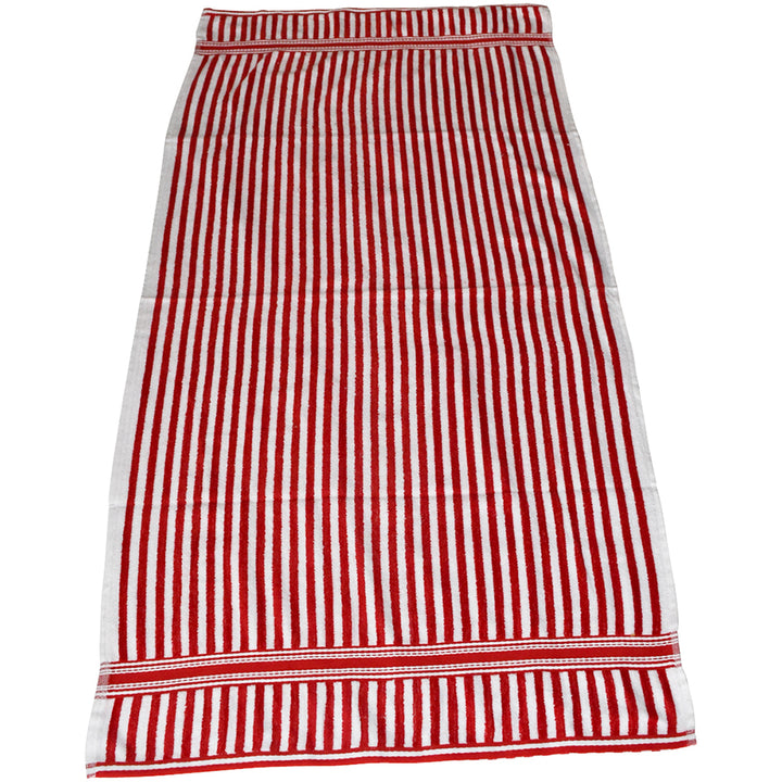 Velour Naval Stripe Beach Towel (27 x 56 Inches) BeachStore Beach Gear > Beach Towels > Jacquard Beach Towels