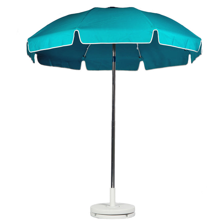 7.5 ft. Resort Style Vented Fiberglass Umbrella w/ Valance and Aluminum Pole BeachStore Beach Gear > Beach Umbrellas > 7-13ft Beach Umbrellas
