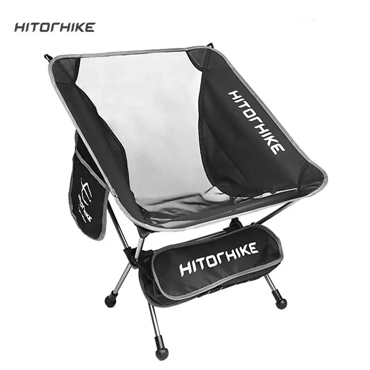 HOMFUL Hitorhike Ultralight Folding Chair - Superhard, High Load Capacity - Portable Outdoor Camping, Beach, Hiking, Picnic, and Fishing Seat BeachStore