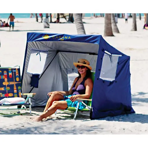 RIO Sol Cabana Sun Shelter - Blue BeachStore Beach Gear > Beach Shelters > Beach Tents