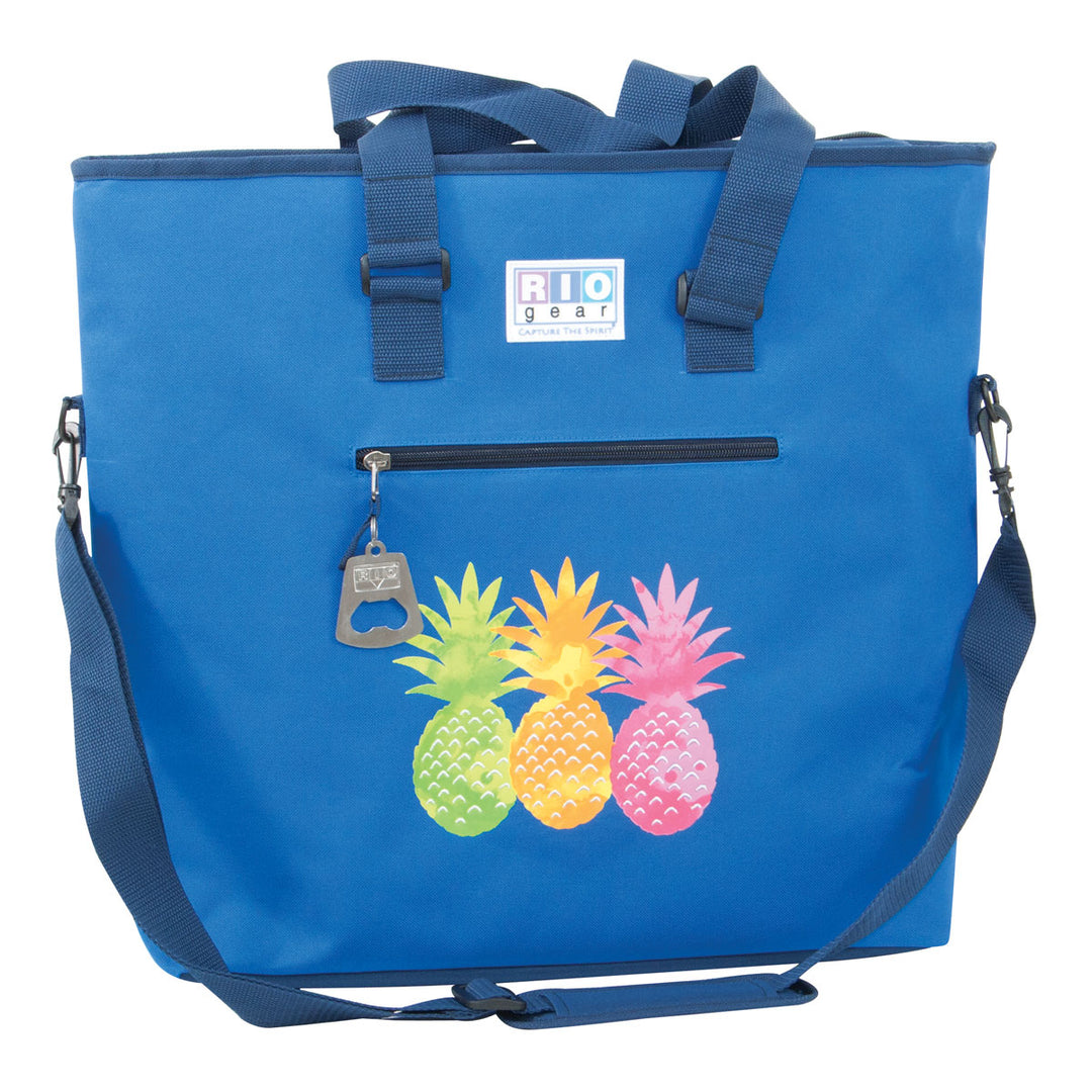RIO Deluxe Insulated Beach Tote Bag - Pineapples BeachStore Beach Gear > Beach Bags > Cooler Beach Bags