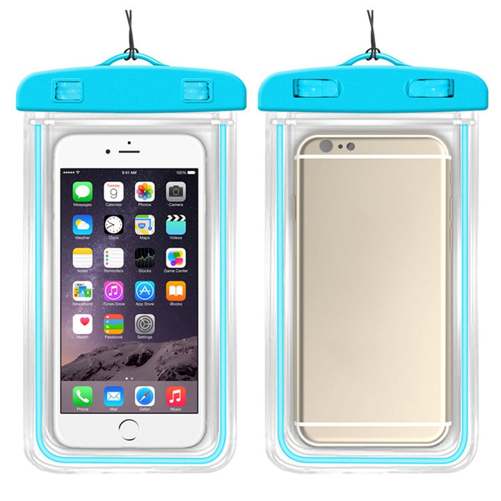 Waterproof Mobile Phone Case For iPhone 13 12 11 Xs Max Samsung S20 Clear PVC Sealed Underwater Cell Smart Phone Dry Pouch Cover BeachStore 