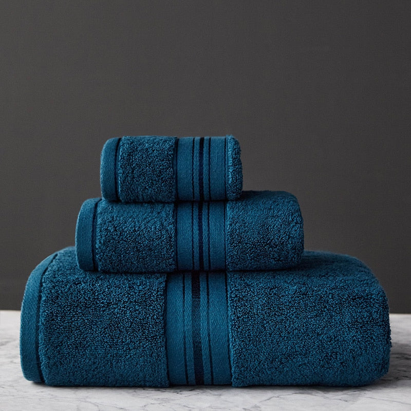Egyptian Cotton Towel Set Bath Towel And Face Towel Can Single Choice Bathroom Towel Travel Sports Towels BeachStore 