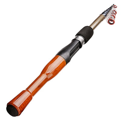 Lure Fishing Rod 1.3m 1.6m 1.8m Carbon Spinning Casting Baitcasting Mini Short Light Travel Lure Rod BeachStore 