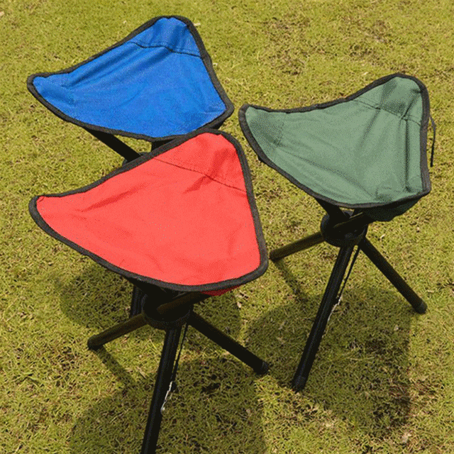 2020 Outdoor Portable Fishing Chairs Casting Folding Stool Triangle Fishing Foldable Chairs Convenient Fishing Accessories - BeachStore