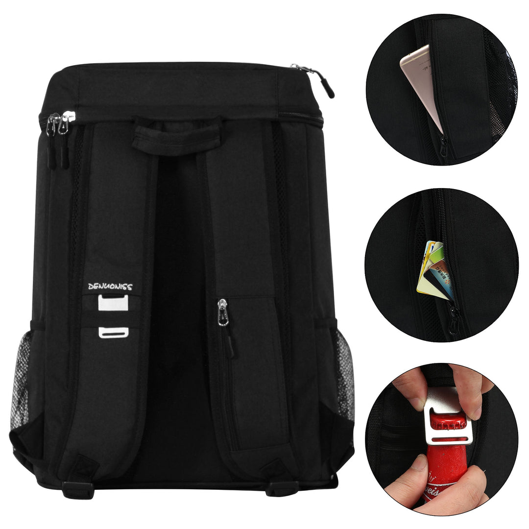 Large Insulation Thermal Storage Cooler Backpack 30L With Bottle Opener - BeachStore