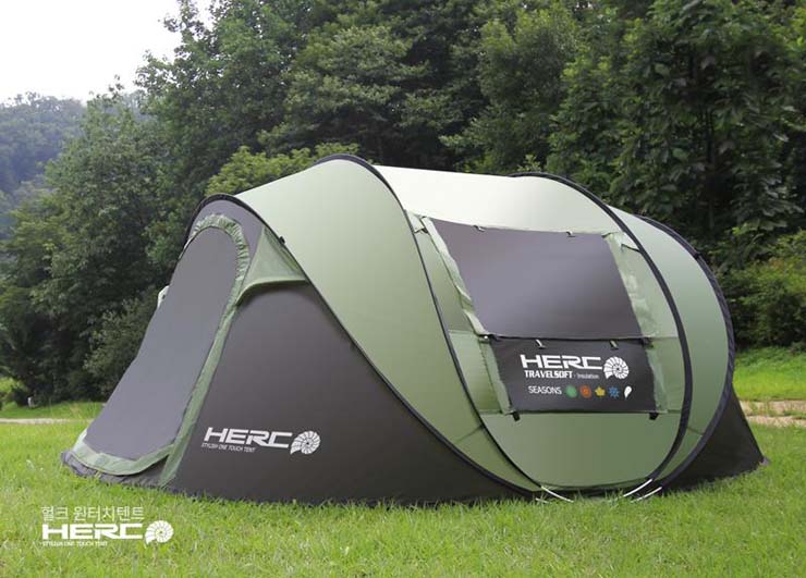 Ultralarge Automatic Windproof Pop Up Fast Opening Camping Tent Large Gazebo Beach 3-4 People Tent - BeachStore