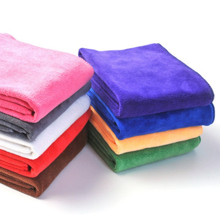 30X30/40/60cm Microfiber Super Absorbent Towel Car Wash Care Waxing Cleaning Towel Household Drying Cloth Towel Cleaning Pad BeachStore 