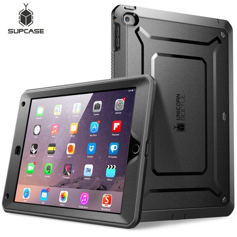 For ipad Air 2 Case SUPCASE UB Pro Full-body Rugged Dual-Layer Hybrid Protective Cover with Built-in Screen Protector For Air 2 BeachStore 