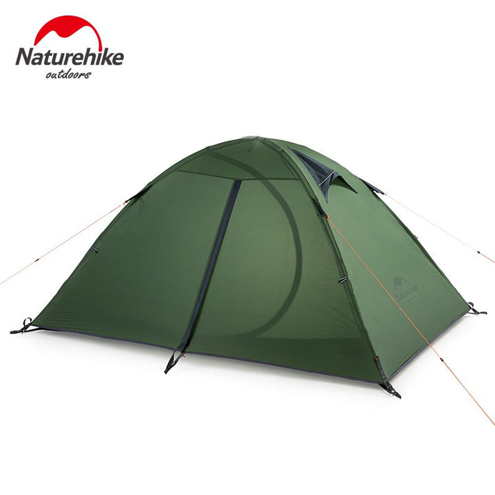 Naturehike 2-Person Ultralight 20D Camping Tent - Waterproof, For Outdoor Cycling, Trekking, Hiking, and Backpacking - BeachStore