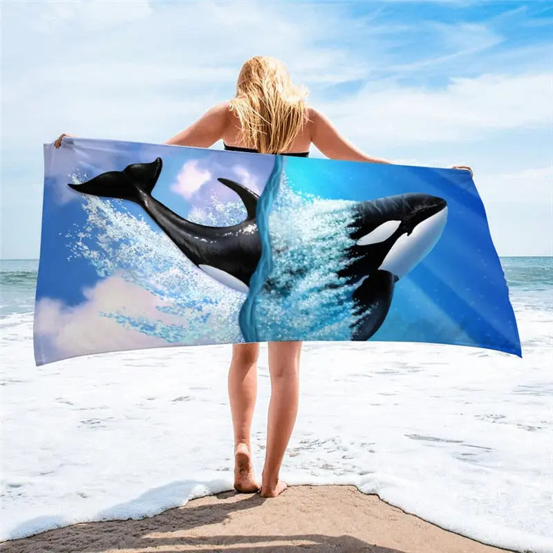 Quik-Dri Voyager Microfiber Beach Towel - 29x59in - BeachStore