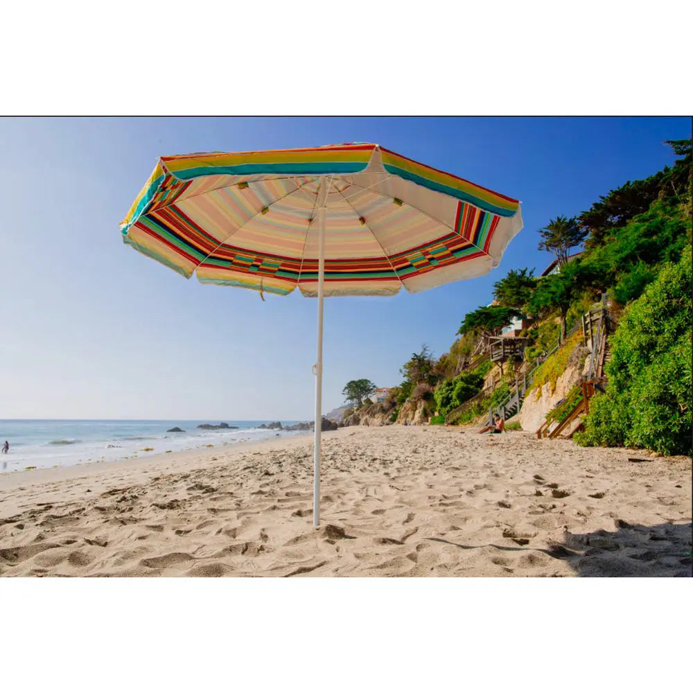 7 ft.  Pocketbrella Beach Umbrella w/ Interior Storage & Anchor BeachStore Beach Gear > Beach Umbrellas > 7-13ft Beach Umbrellas