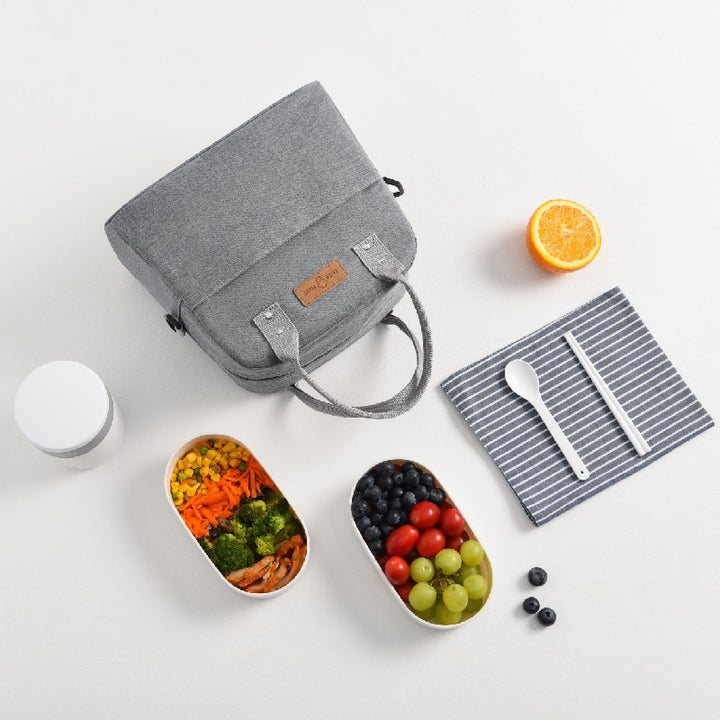 Insulated Lunch Bag High Quality Cooler Lunch Tote Portable Ice Pack Food Picnic Women Handbag Thermal Lunch Box Bag for Kids BeachStore 