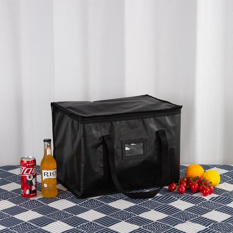 Waterproof Cooler Bag Picnic Insulated Lunch Box Foldable Ice Pack Portable Food Thermal Bag Drink Carrier Delivery Functional BeachStore 