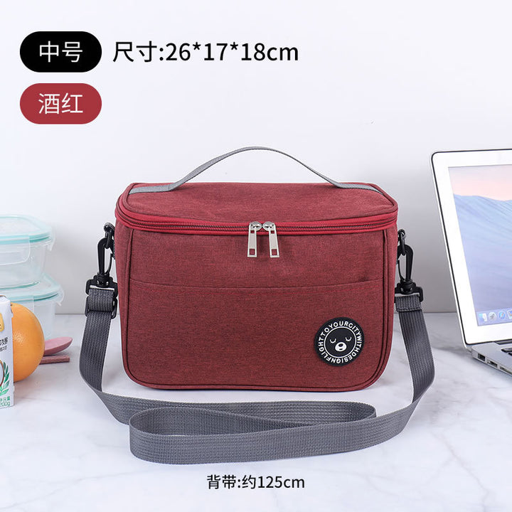 2022 Big Camping Thermal Cooler Bag WIth Shoulder Strap Waterproof Oxford Cloth Picnic Insulated Bag Sac Lunch Box Picnic Basket - BeachStore