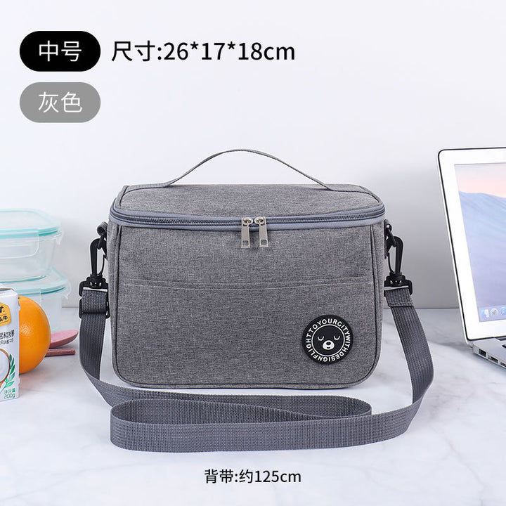 2022 Big Camping Thermal Cooler Bag WIth Shoulder Strap Waterproof Oxford Cloth Picnic Insulated Bag Sac Lunch Box Picnic Basket - BeachStore