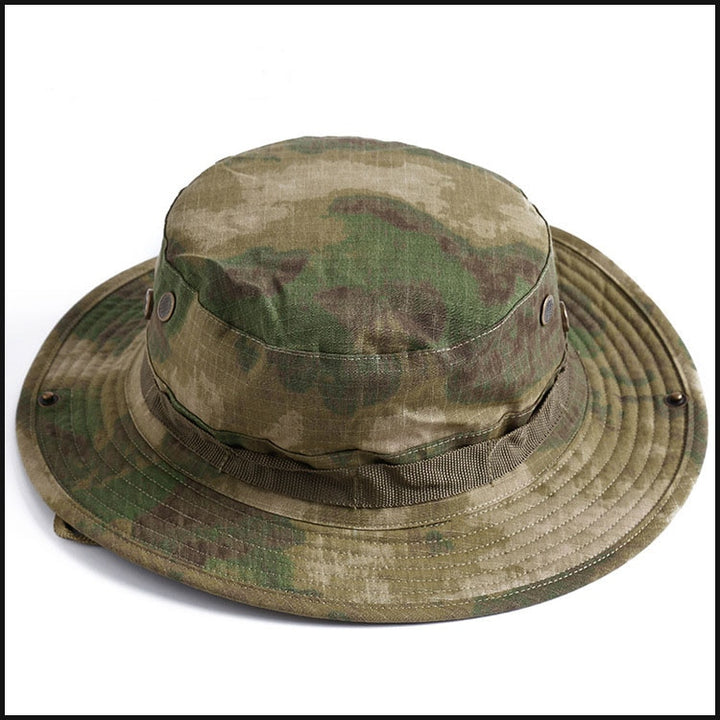 Camouflage Boonie Beach Hat - Bucket Hats Multicam  Panama Summer Cap BeachStore Beach Gear > Beach Apparel > Beach Hats