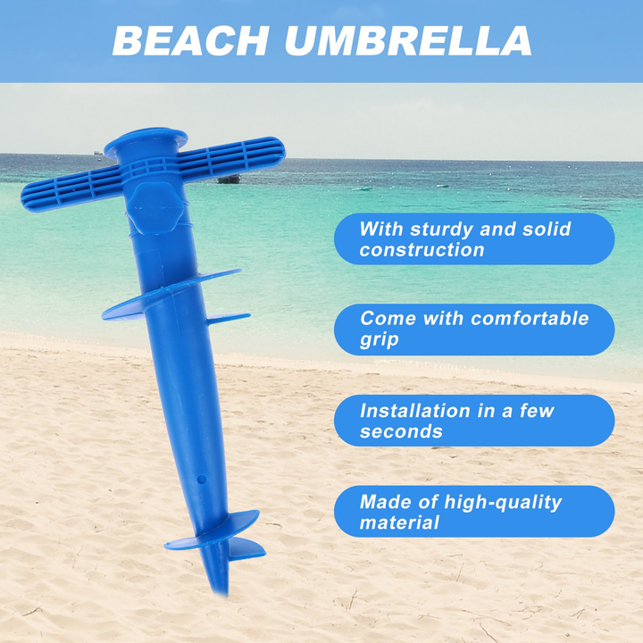 Plastic Umbrella Holder - Sand Anchor BeachStore Beach Gear > Beach Umbrellas > Umbrella Accessories