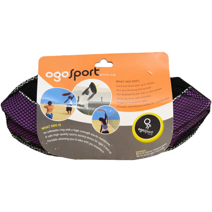 OgoSport Sports Single Catch Disk Pack with Pump BeachStore Beach Gear > Beach Recreation > Beach Toys